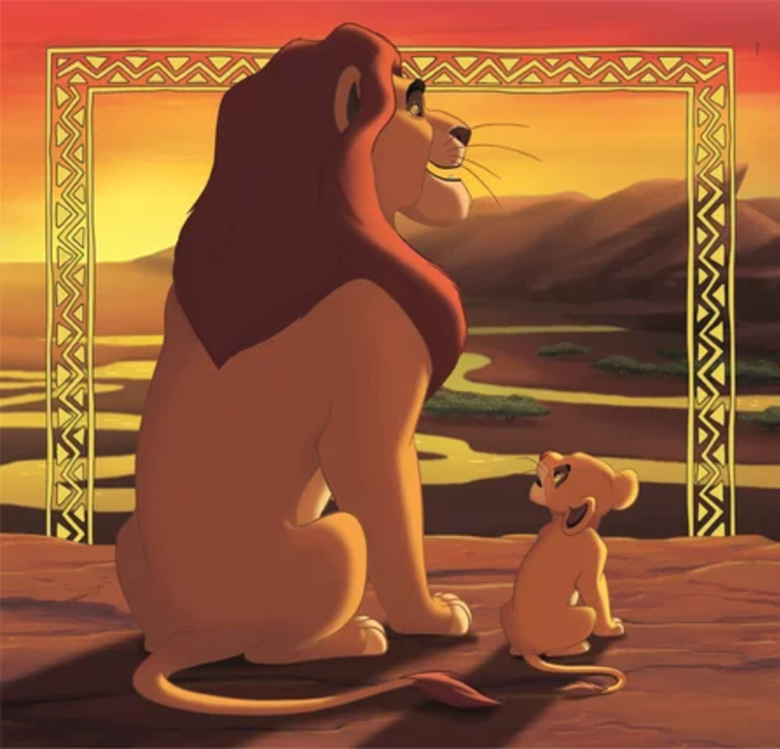 Disney - Цар Лъв (3 пъзела)