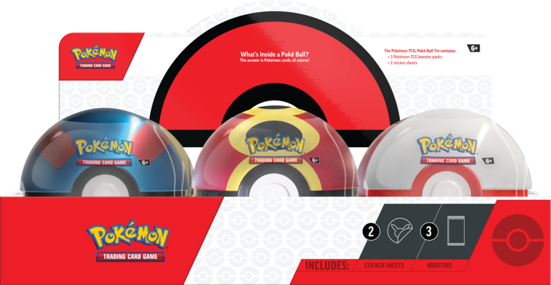 Pokemon TCG - Poke Ball Tin 2025