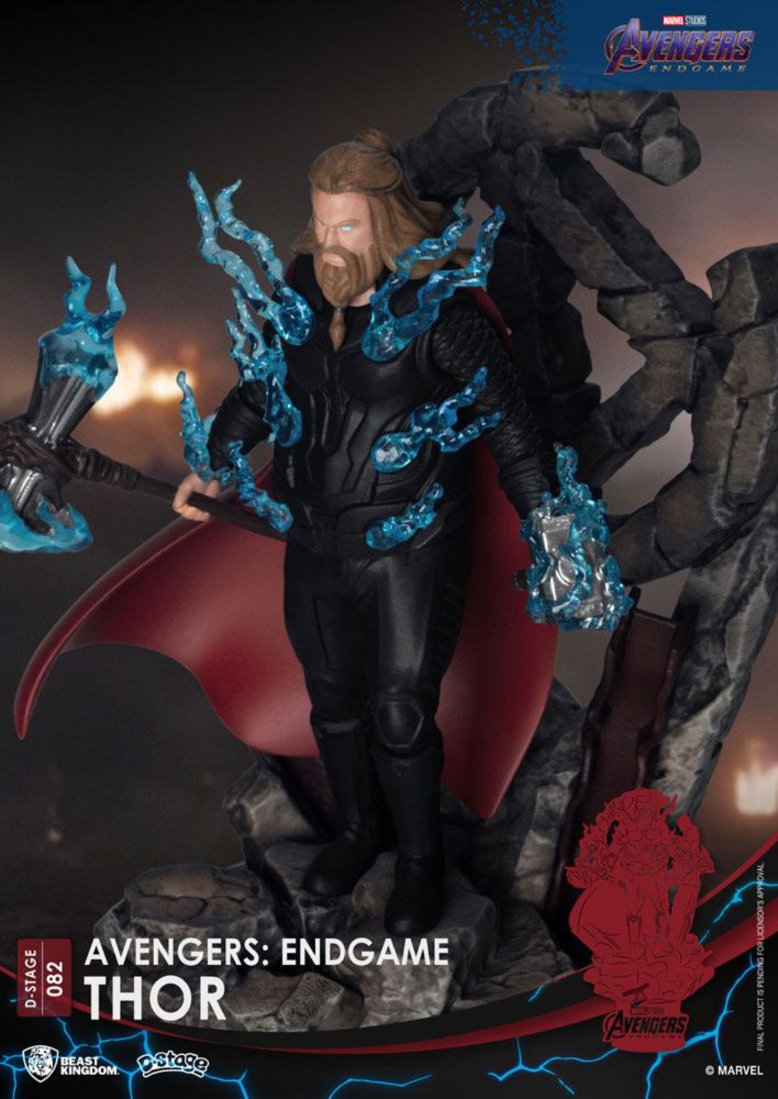 Marvel - Thor (Avengers Endgame) Diorama Stage