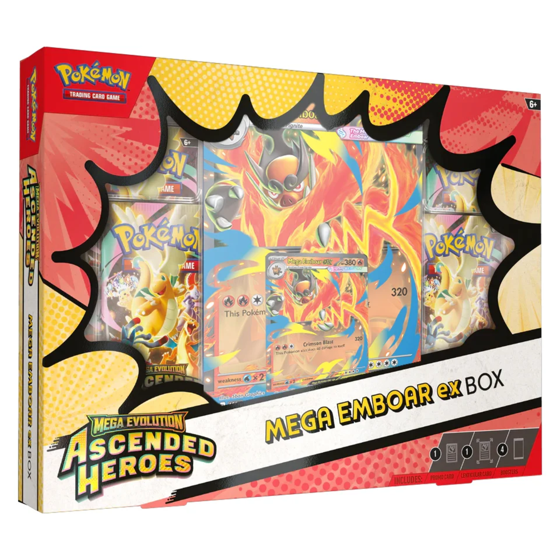 Pokemon TCG : Mega Evolution—Ascended Heroes ex Box