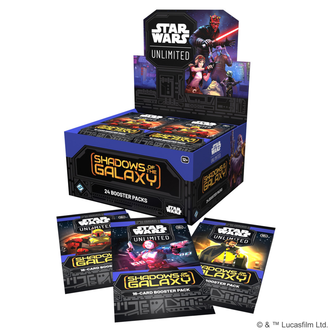 Star Wars Unlimited TCG: Shadows of the Galaxy Бустер кутия (24 бустера)