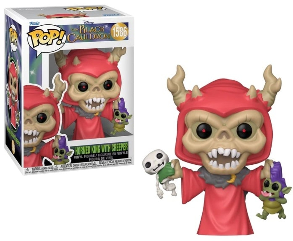 Funko POP Black Cauldron - The Horned King with Creeper Фигурка