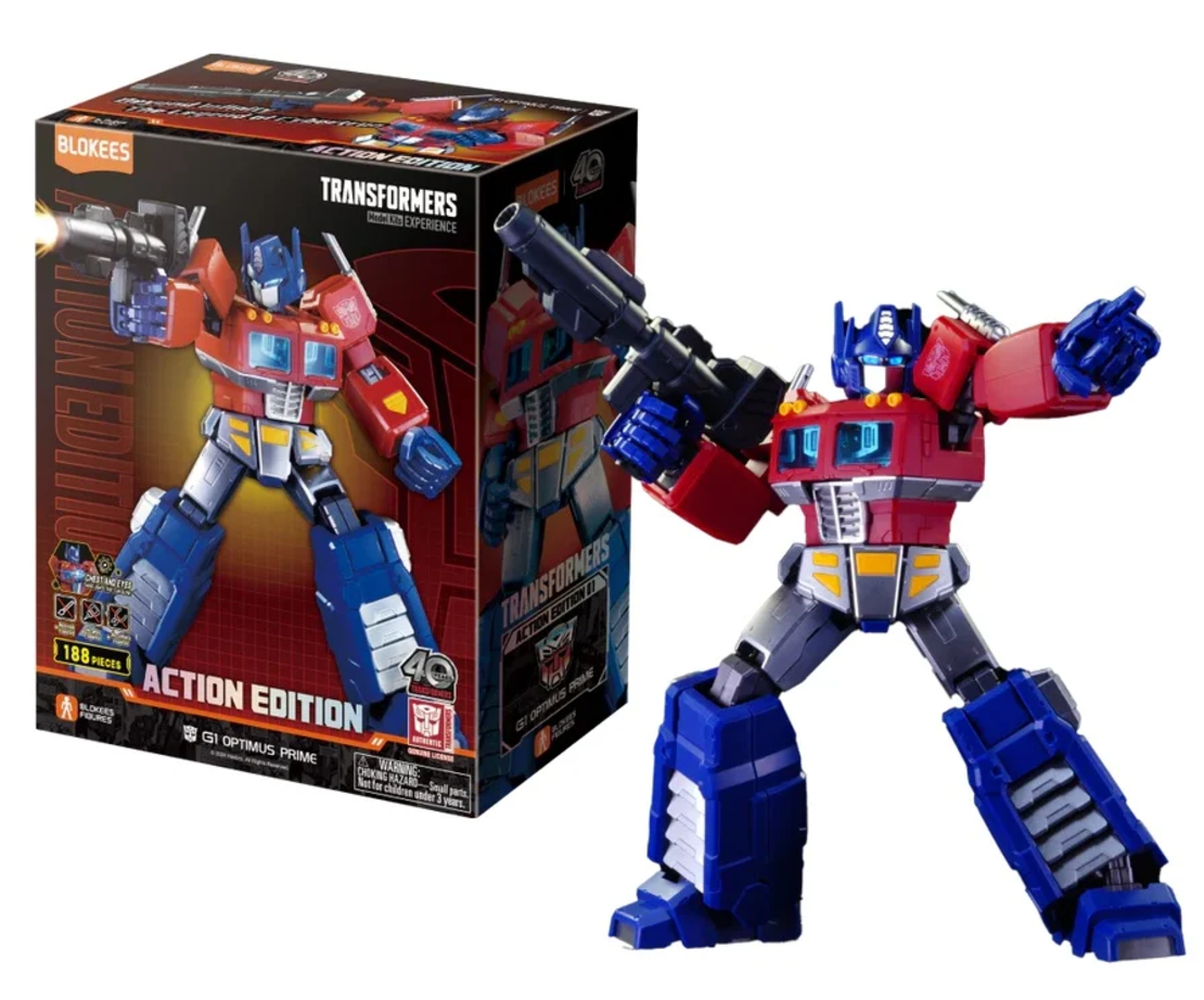 Transformers - Optimus Prime G1 Model Kit Action Edition LED Фигурка