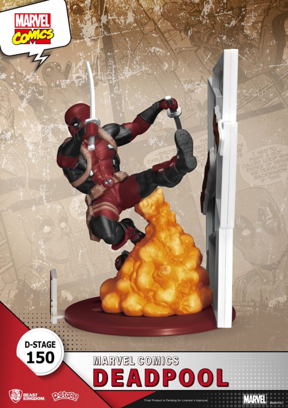 Marvel - Deadpool Diorama Stage
