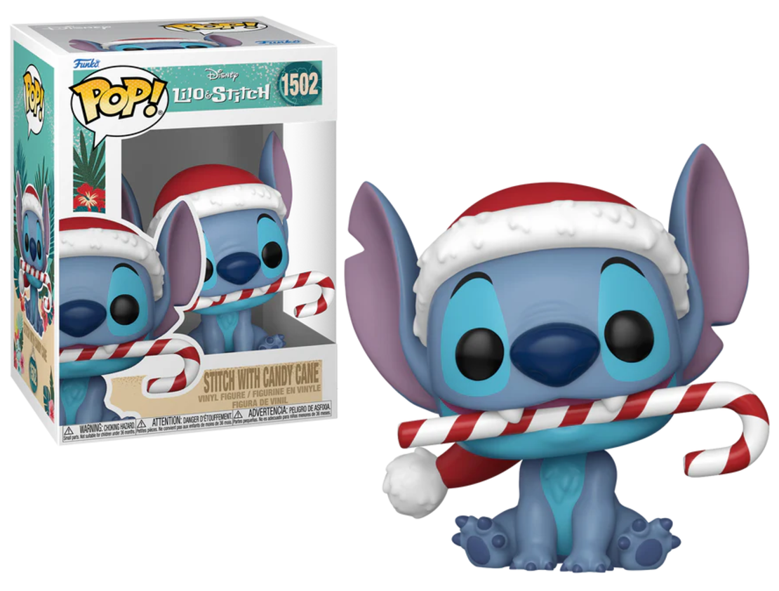 Lilo & Stitch Funko POP - Stitch with candy cane фигурка