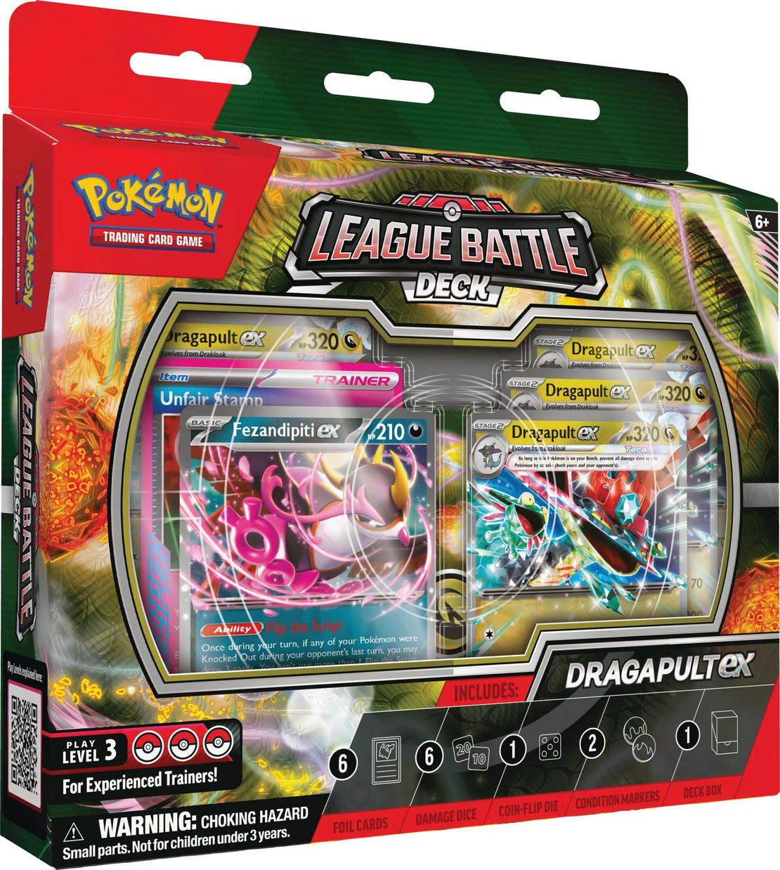 Pokemon TCG: Dragapult EX League Battle тесте за игра (Level 3)
