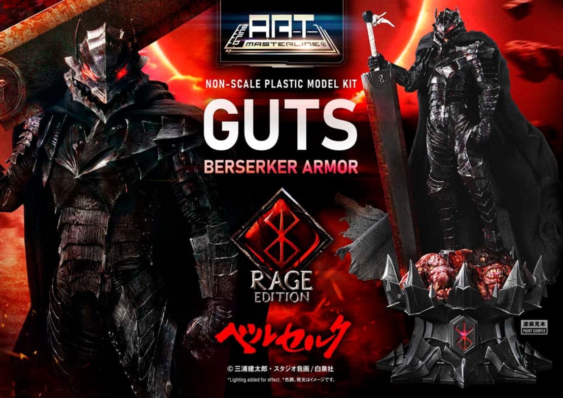 PRE-ORDER: Berserk Build Art Masterline  - Guts Berserker Armor Rage Model Kit Фигурка