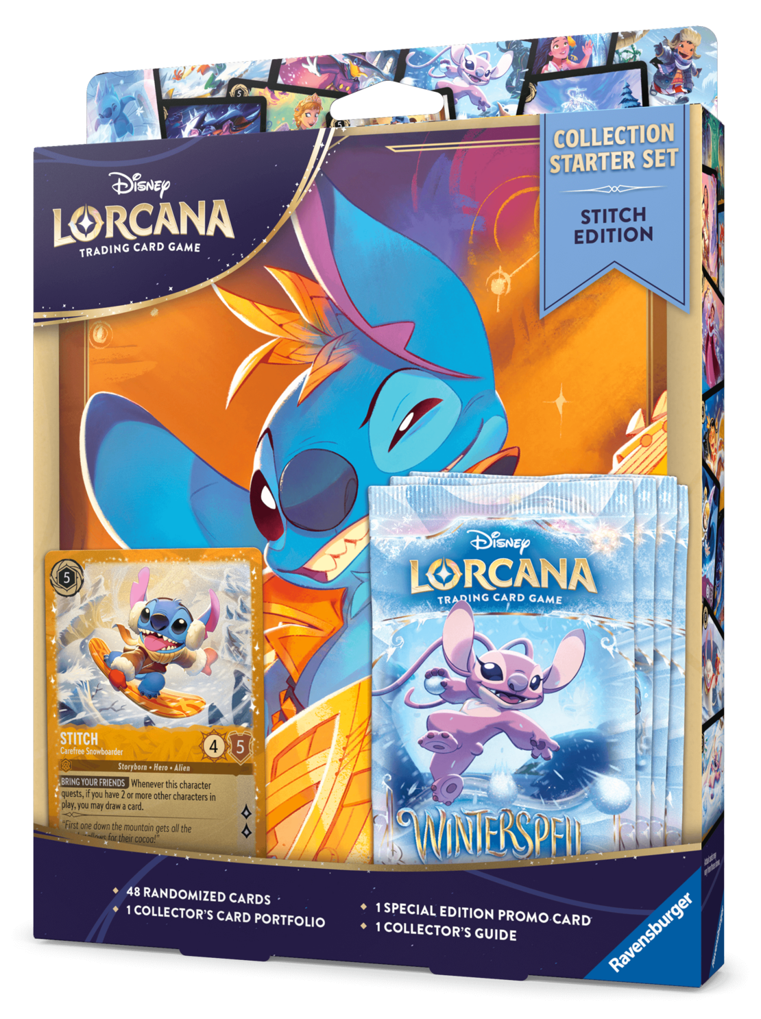 PRE-ORDER: Disney Lorcana TCG - Winterspell - Collection Starter Set Stitch Edition