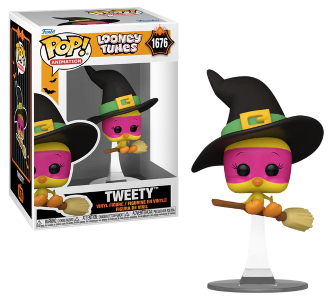 Looney Tunes Halloween Funko POP -Tweety (Witch) фигурка