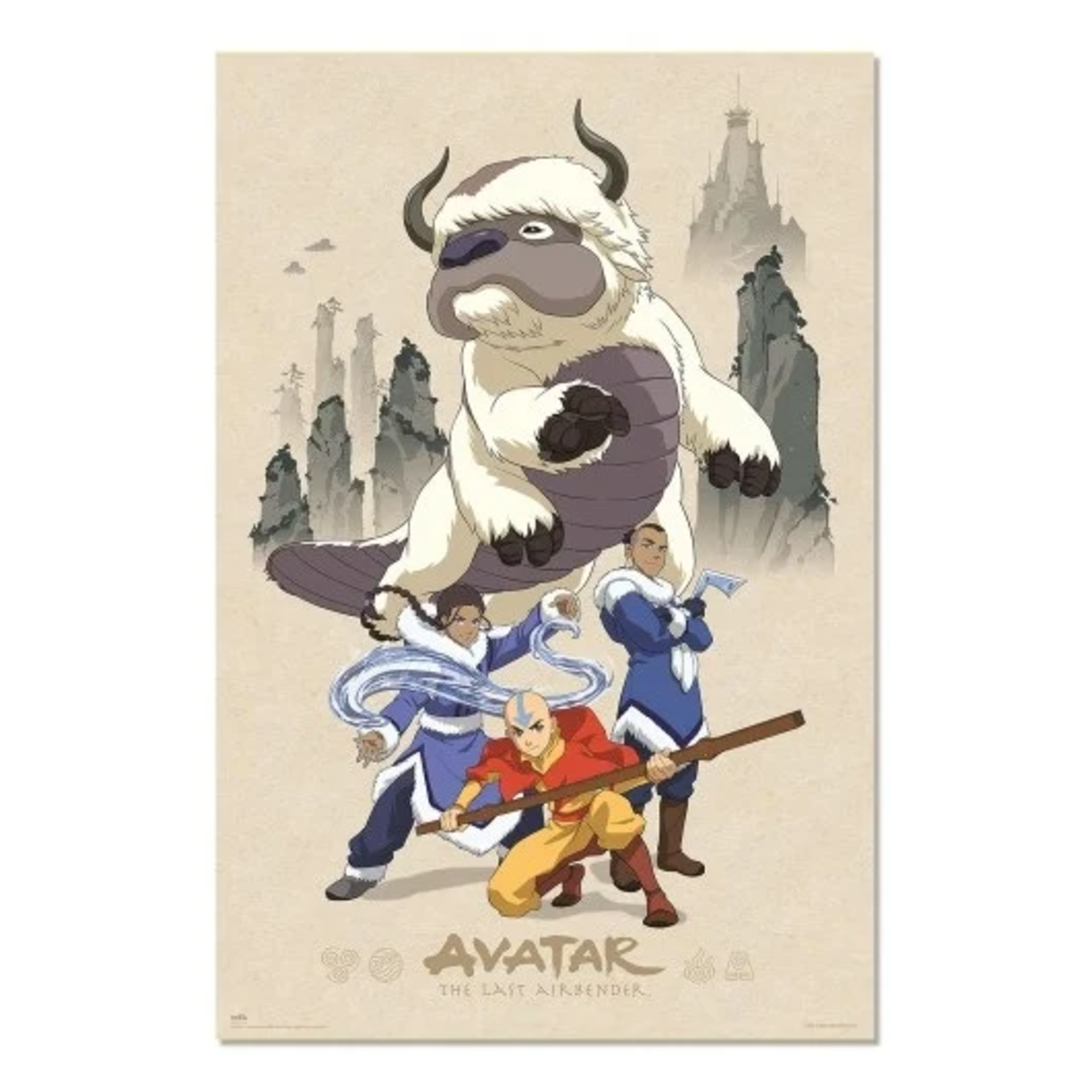 Avatar The Last Airbender- Голям Плакат
