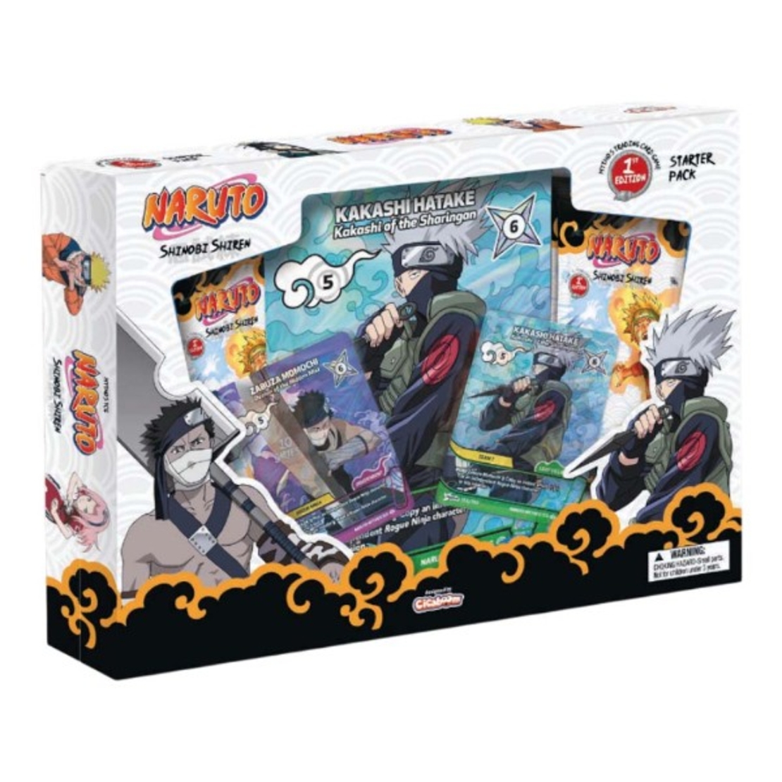 PRE-ORDER: Naruto Mythos TCG: Starter Pack – Kakashi & Zabuza (1st edition)