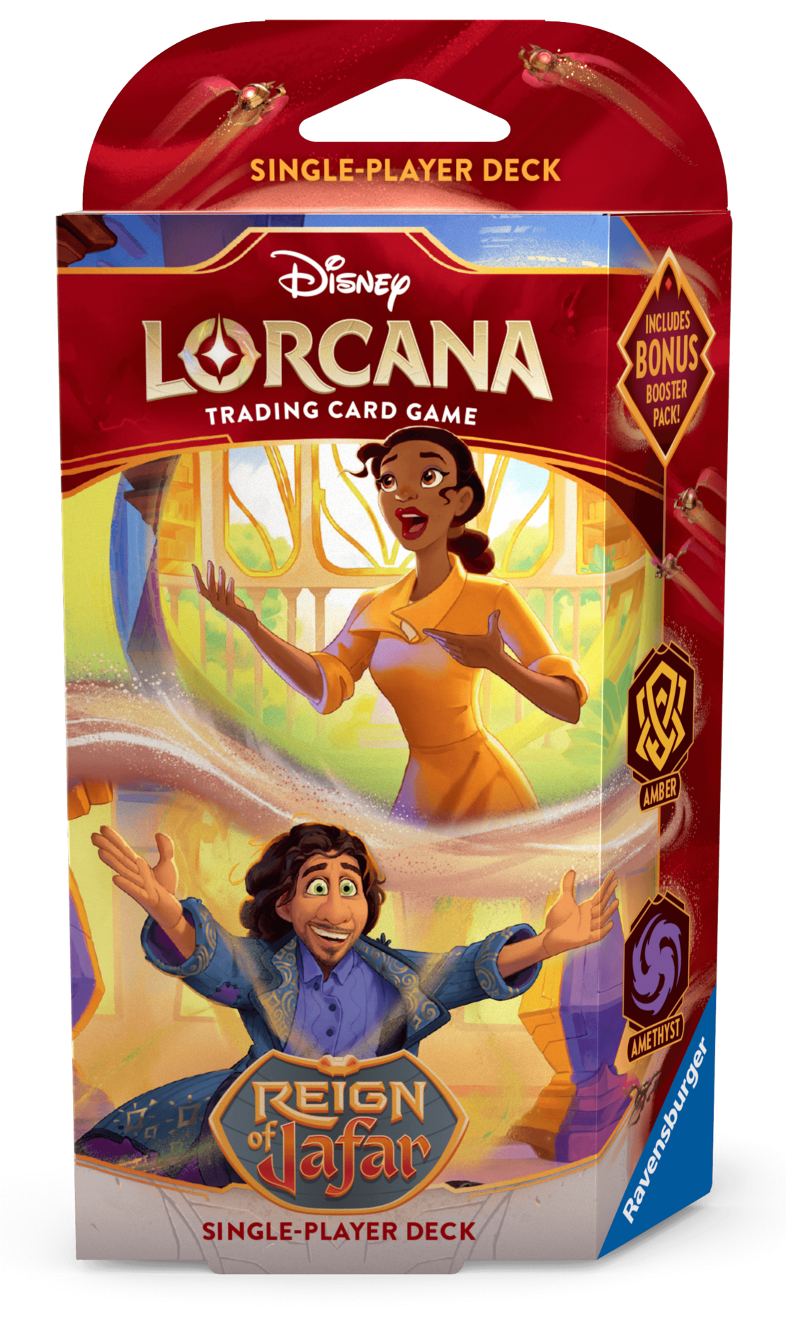 PRE-ORDER: Disney Lorcana TCG: Стартово тесте за игра - Reign of Jafar  - Tiana & Bruno