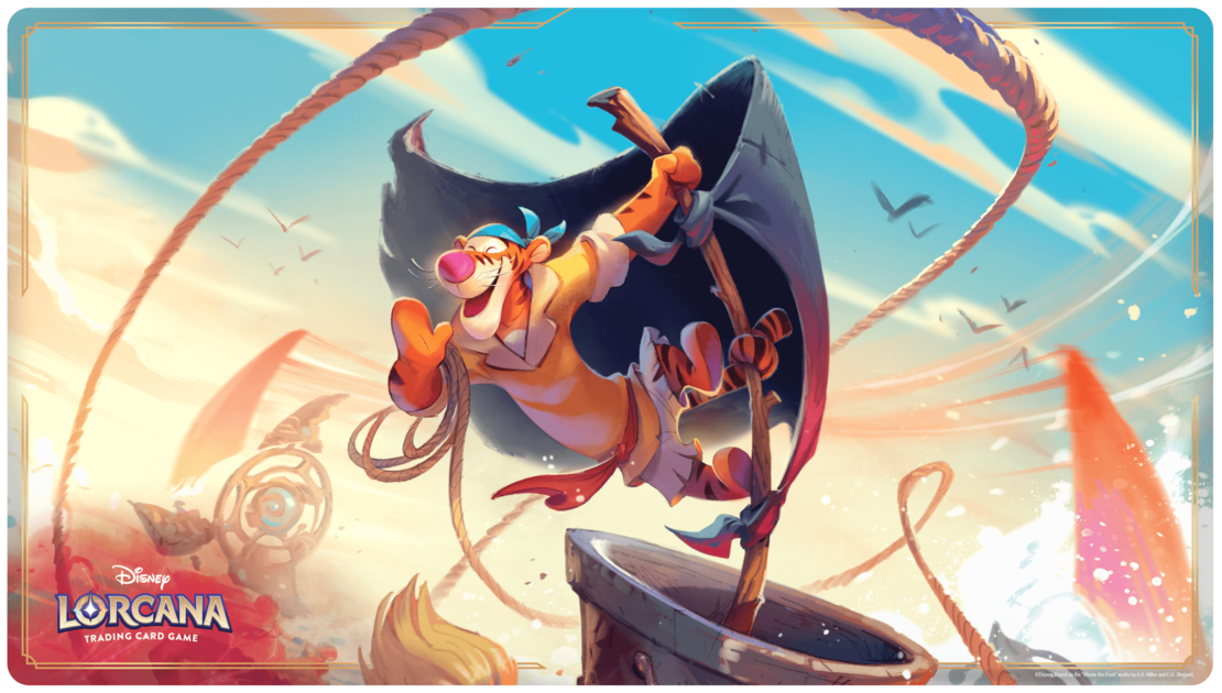 Disney Lorcana - Tigger подложка за игра (playmat)