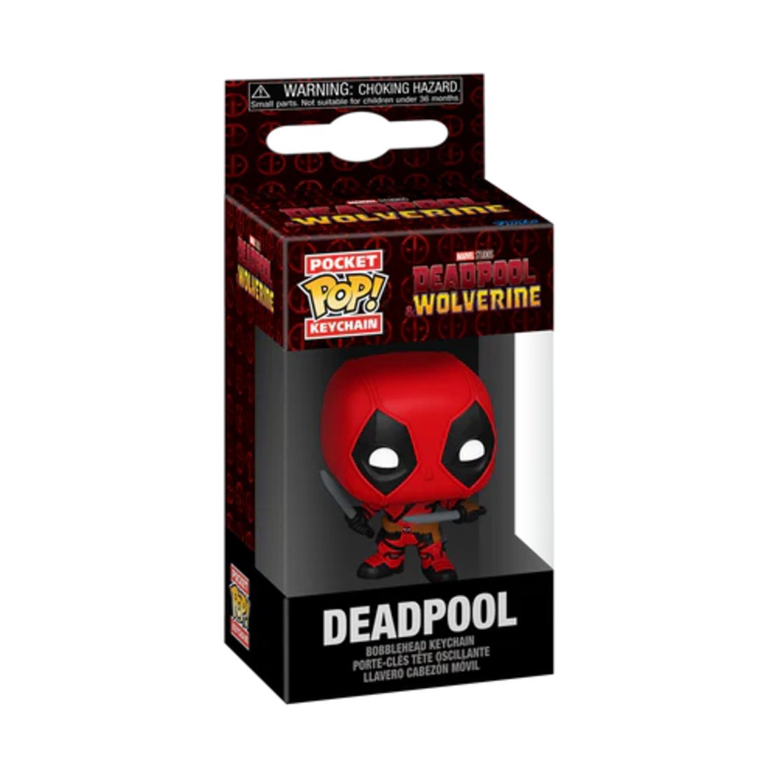 Deadpool & Wolverine Pocket Pop - Deadpool ключодържател