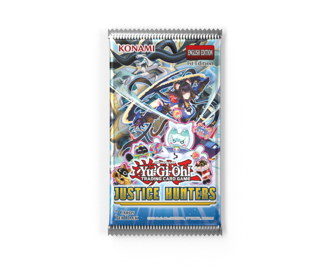 PRE-ORDER: Yu-Gi-Oh! TCG - Justice Hunters Бустер кутия (24 бустера)