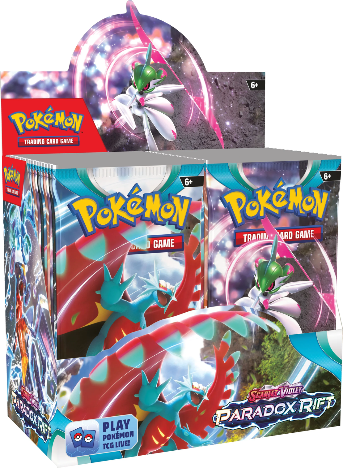 Pokémon TCG: Scarlet & Violet 4 - Paradox Rift Бустер кутия (36 бустера)