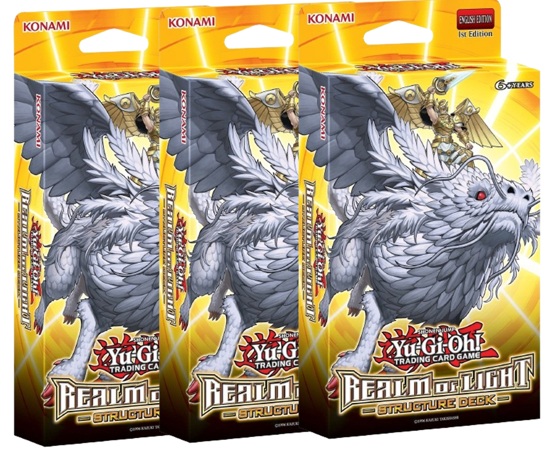 Yu-Gi-Oh TCG SD The Realm of Light (3 тестета)