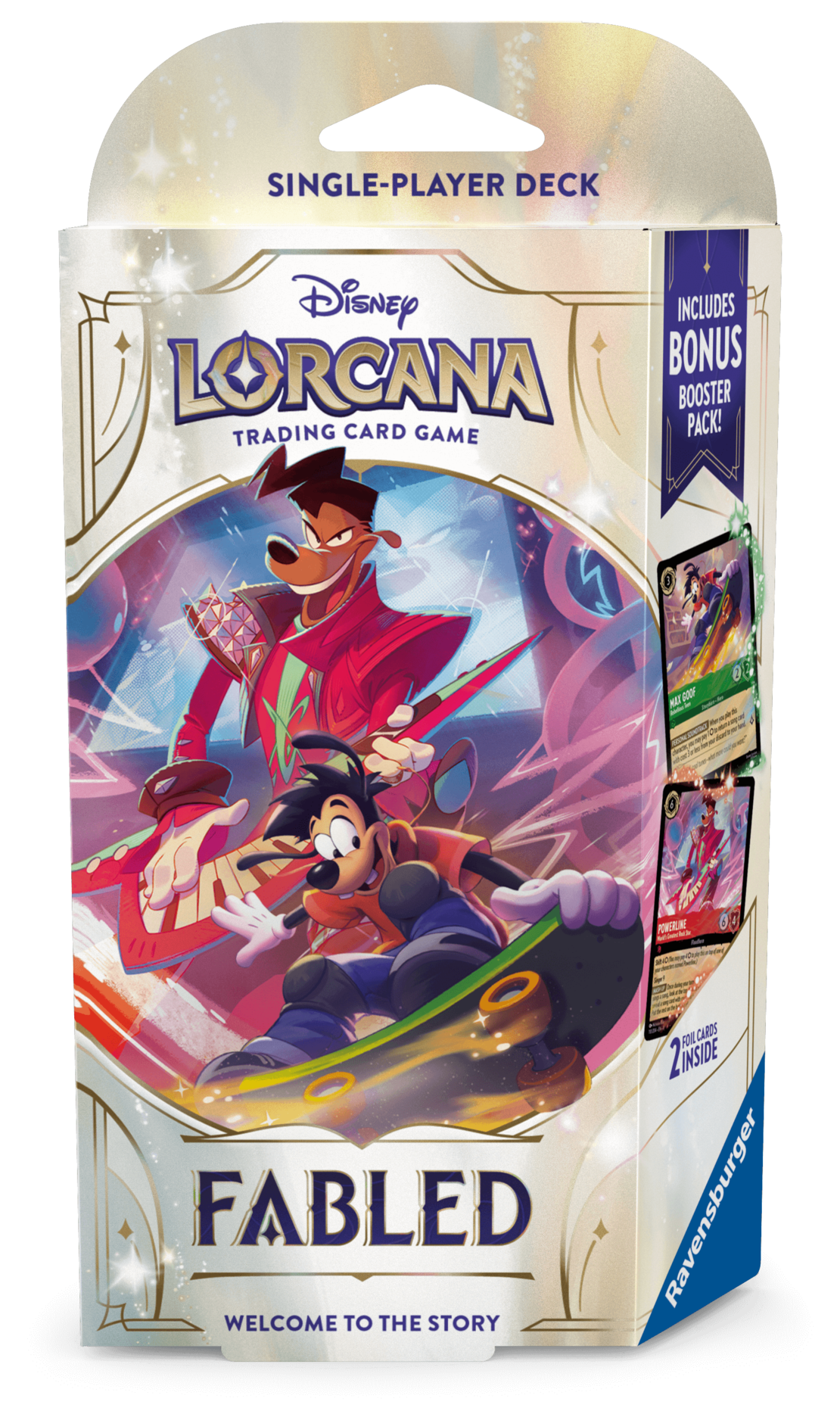 PRE-ORDER: Disney Lorcana TCG: Стартово тесте за игра - Fabled - Powerline & Max