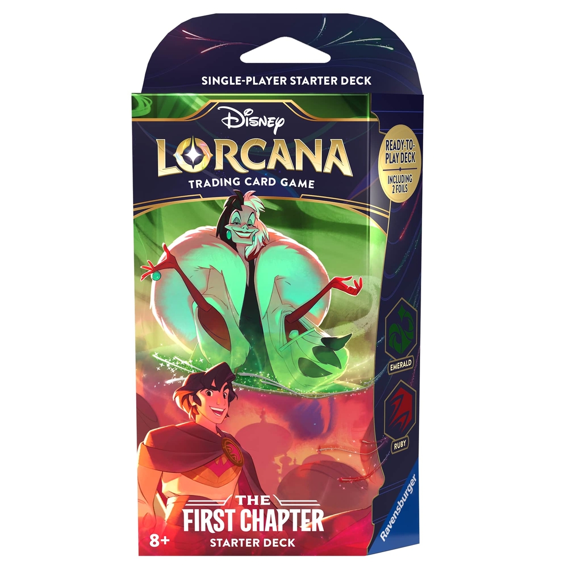 Disney Lorcana TCG: Стартово тесте за игра - The First Chapter Cruella & Aladdin