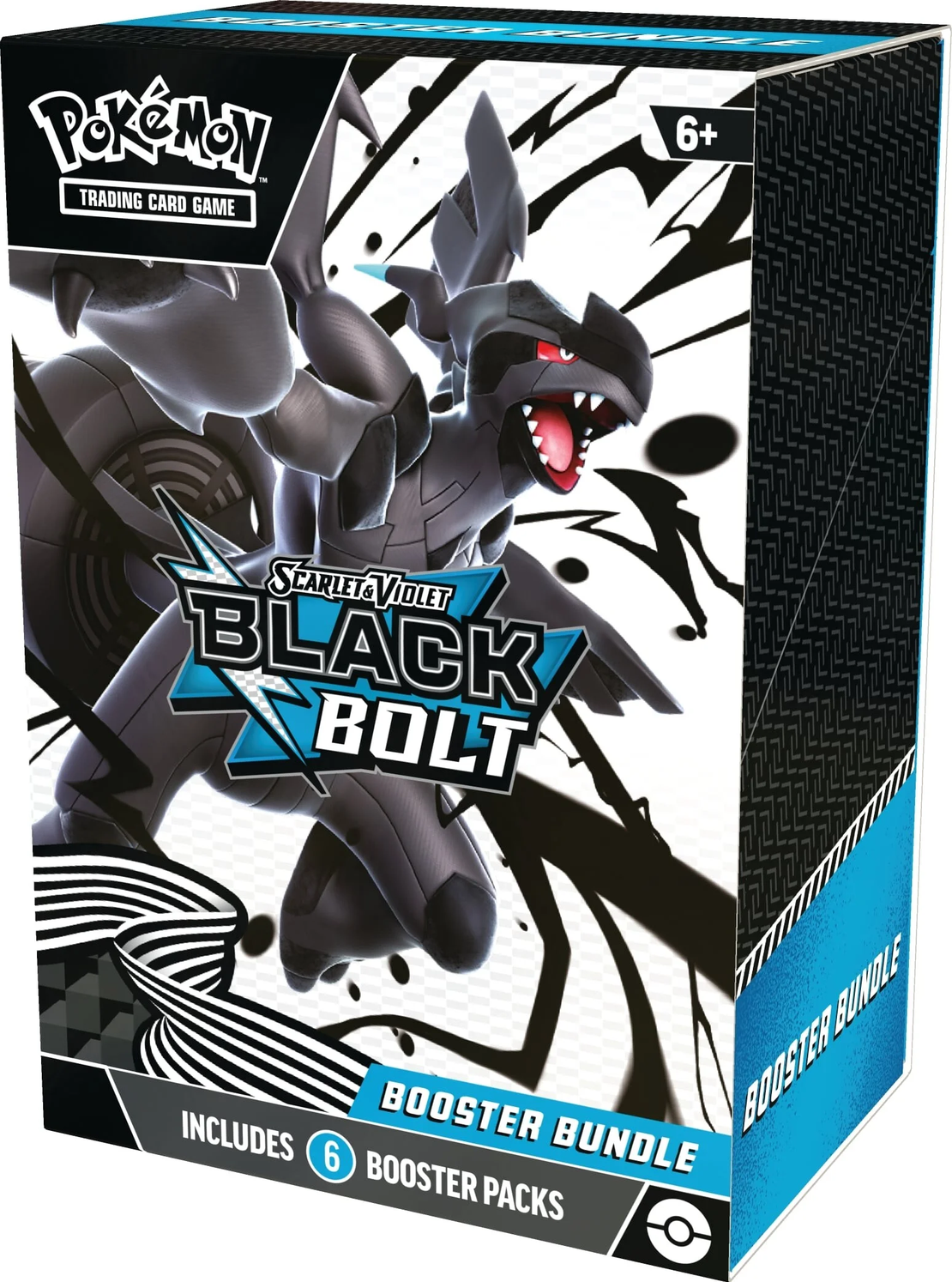 Pokemon TCG Black Bolt 10.5 - Booster Bundle ( 6 бустера) ( на френски език)