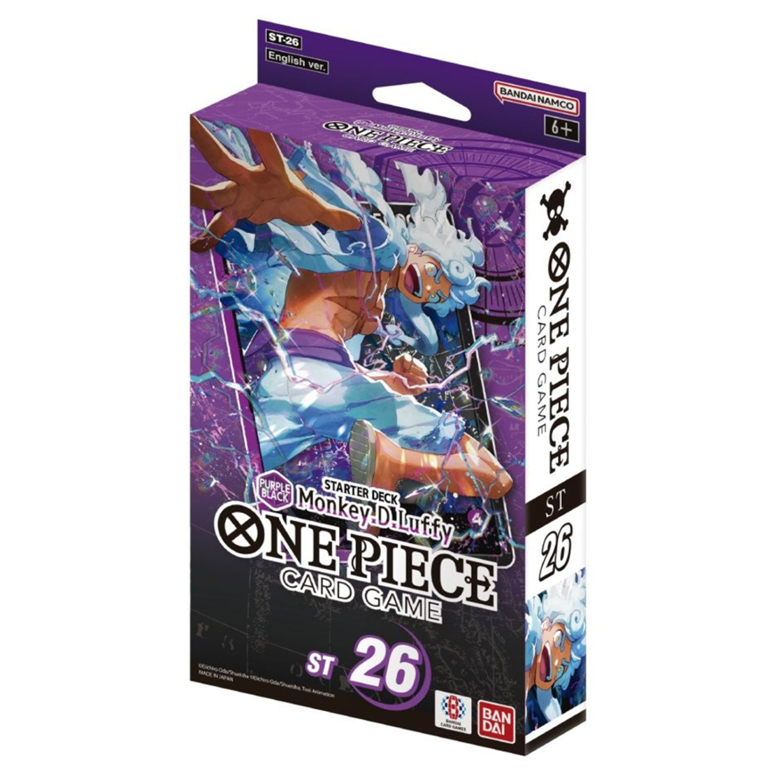 One Piece Card Game - Стартово тесте за игра - Purple/Black Monkey.D.Luffy ST26
