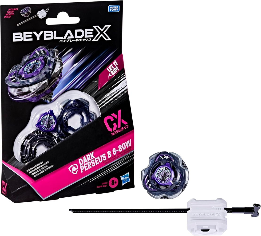 PRE-ORDER: Beyblade X - Dark Perseus B 6-80W CX Стартов пакет