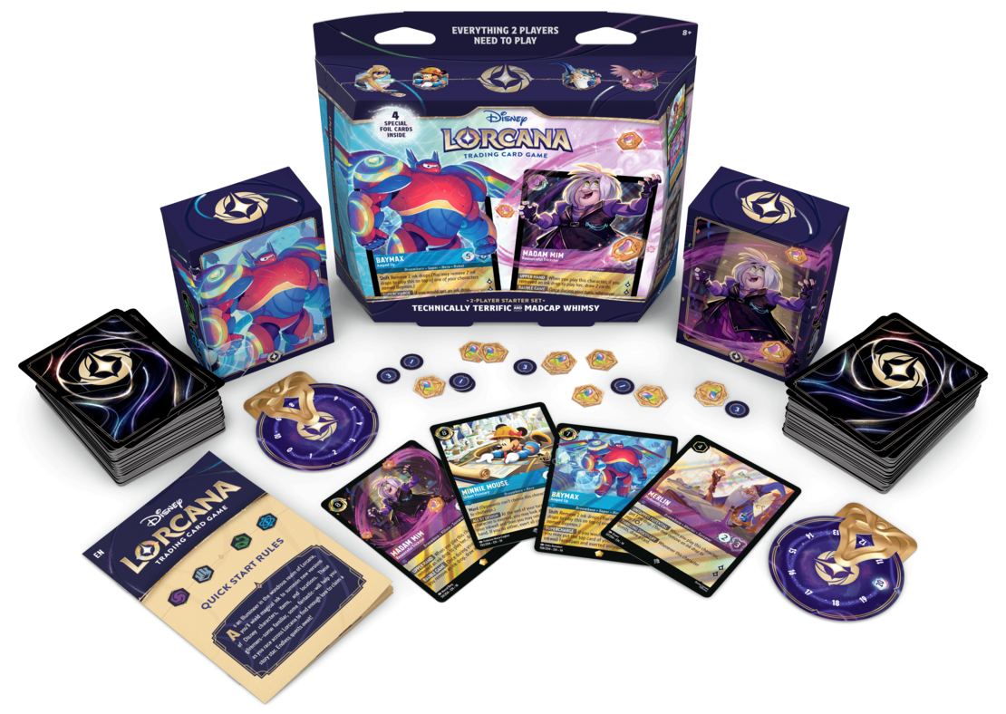 Disney Lorcana TCG: Hyperia City 2 Player Starter Set (2 тестета за игра)