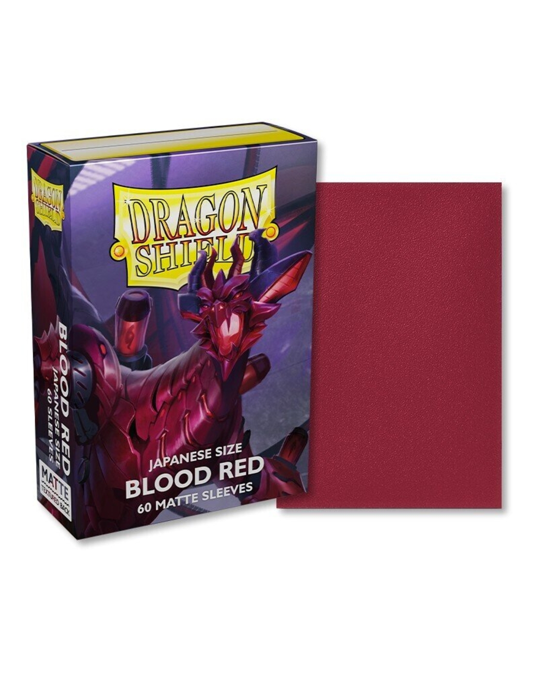 Dragon Shield матови малки протектори за карти (blood red)