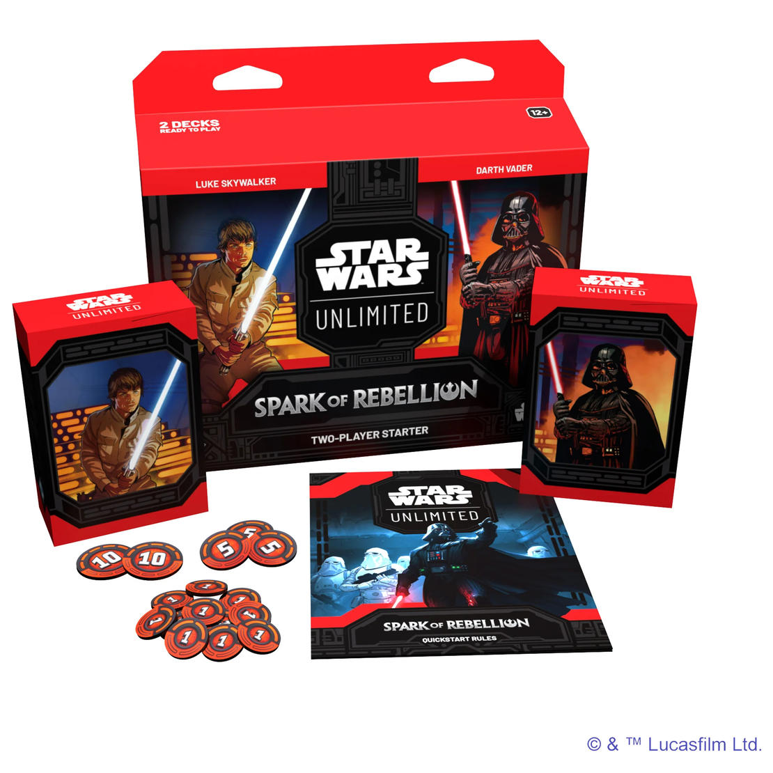 Star Wars Unlimited TCG: Spark of Rebellion - Two-Player Starter