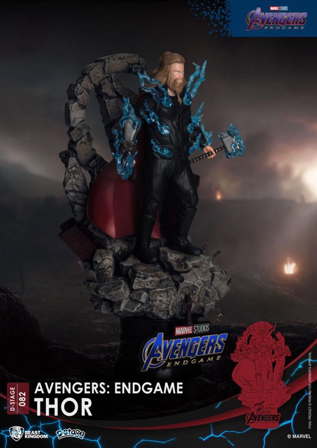 Marvel - Thor (Avengers Endgame) Diorama Stage
