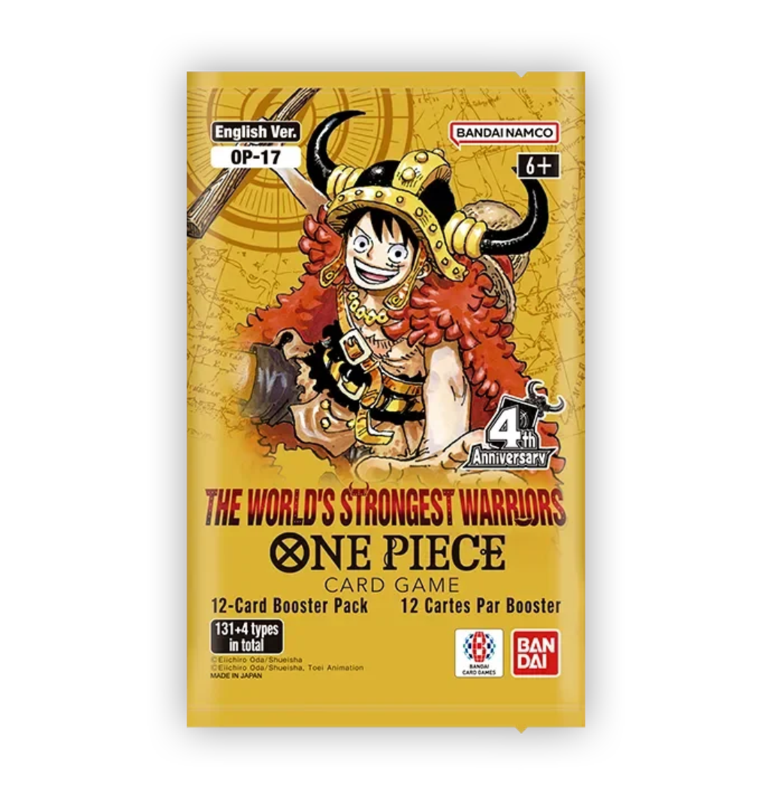One Piece Card Game -  The World's Strongest Warriors - Бустер OP17