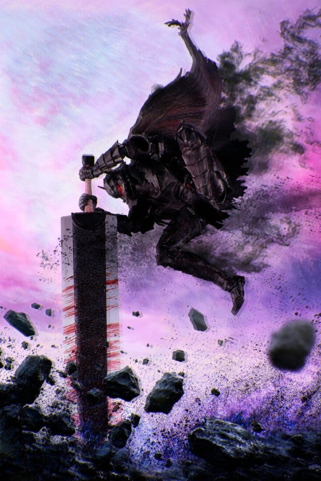PRE-ORDER: Berserk S.H.Figuarts Екшън Фигурка Guts (Berserker Armor) - Heat of Passion- Battle Ver. 16 см.