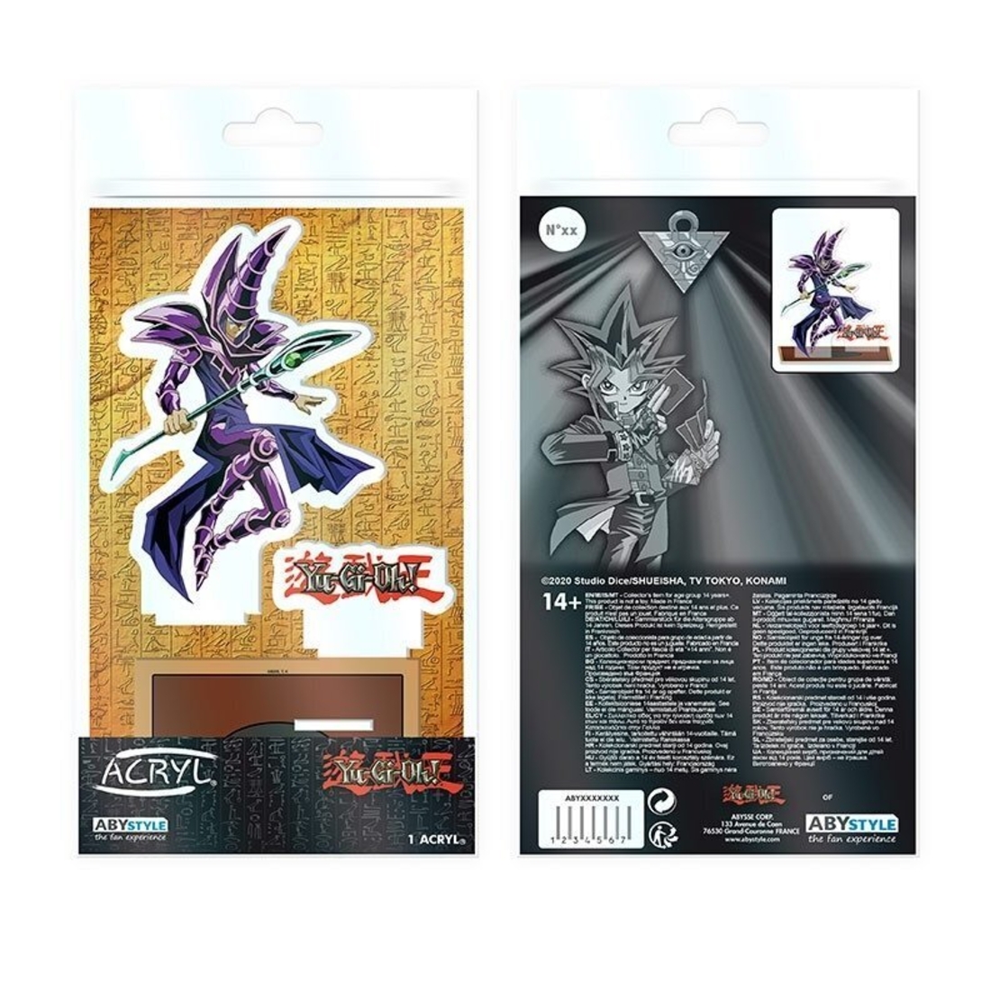 Yu-Gi-Oh ! Акрилна Фигурка Dark Magician 11 см. 