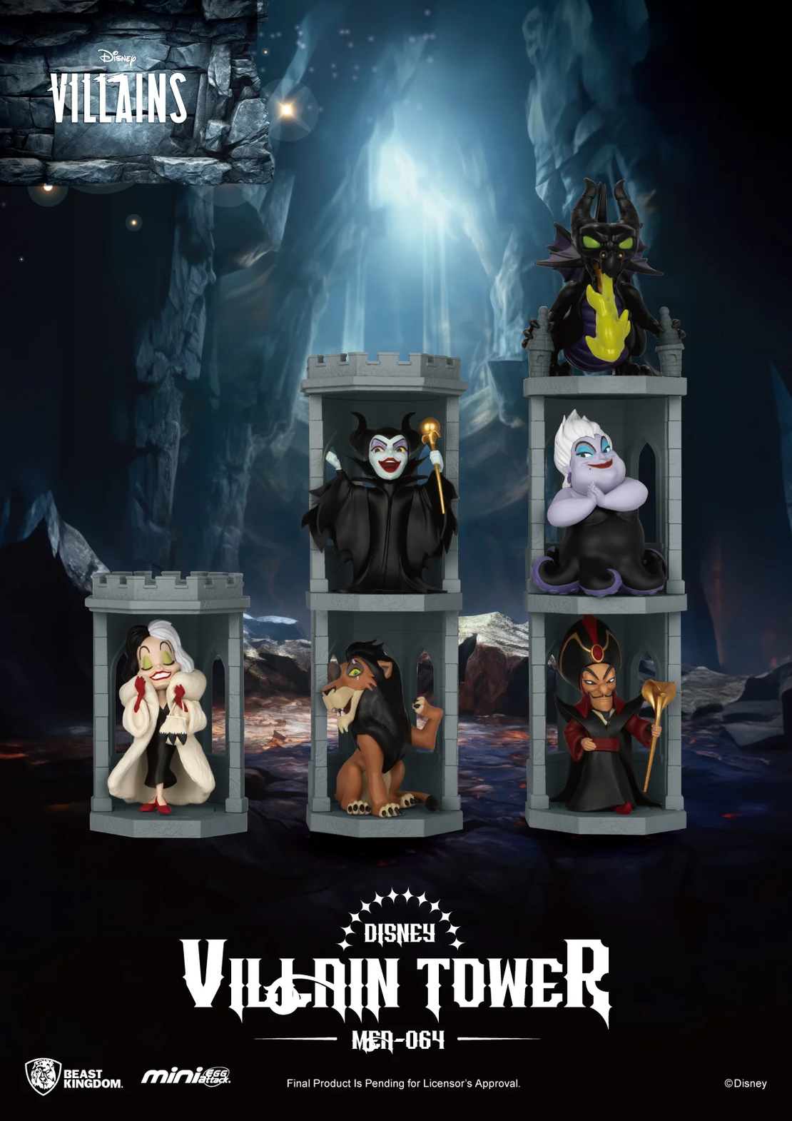 Disney Villain - Tower Series Фигурки (комплект)