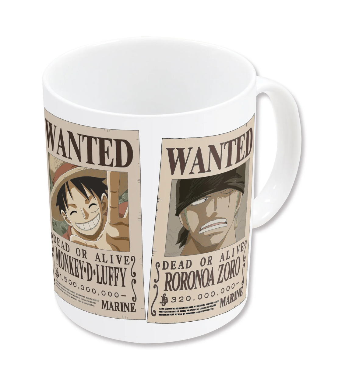 One Piece Керамична Чаша - Wanted