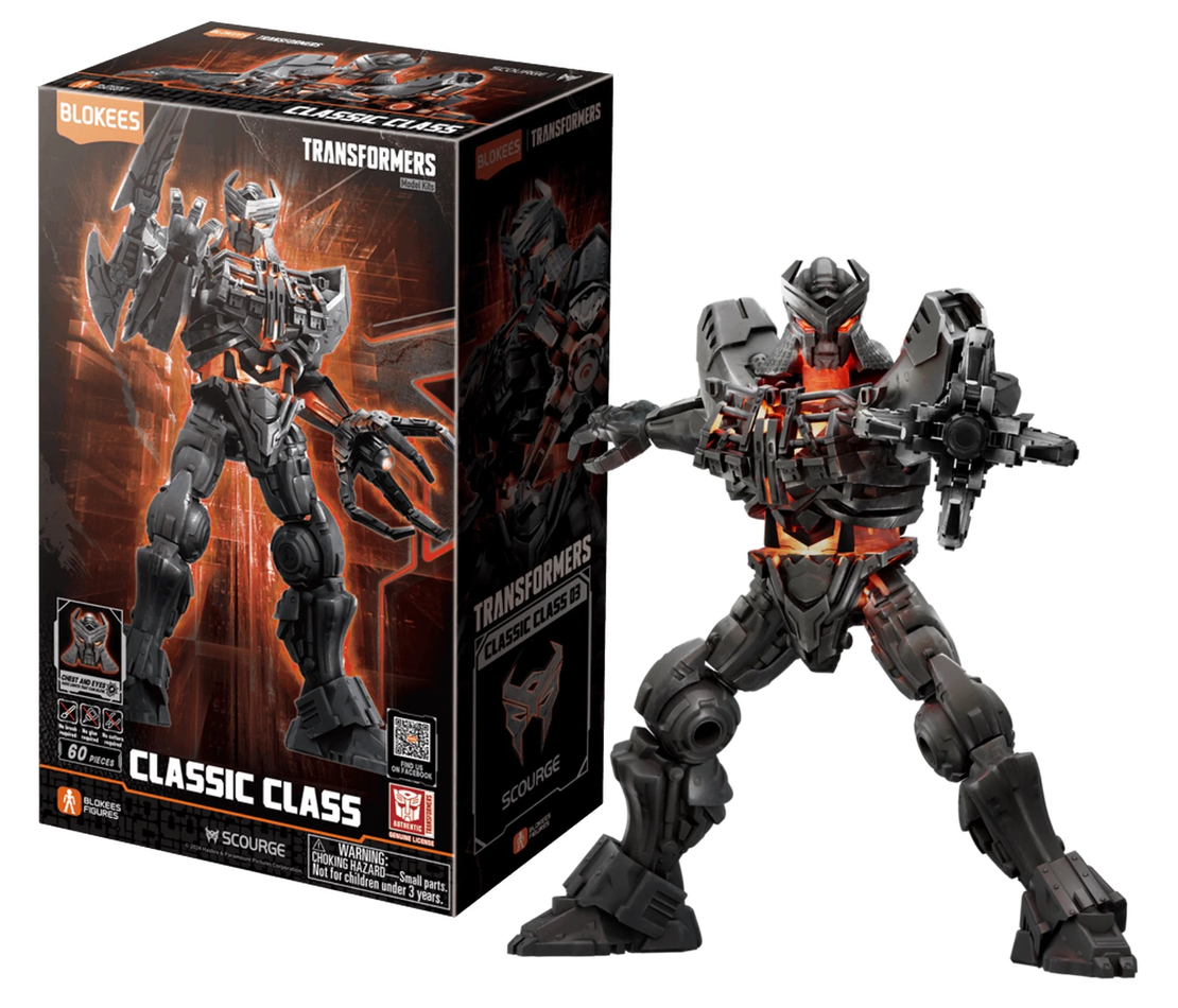 Transformers - Scourge Model Kit Classic Class LED Фигурка