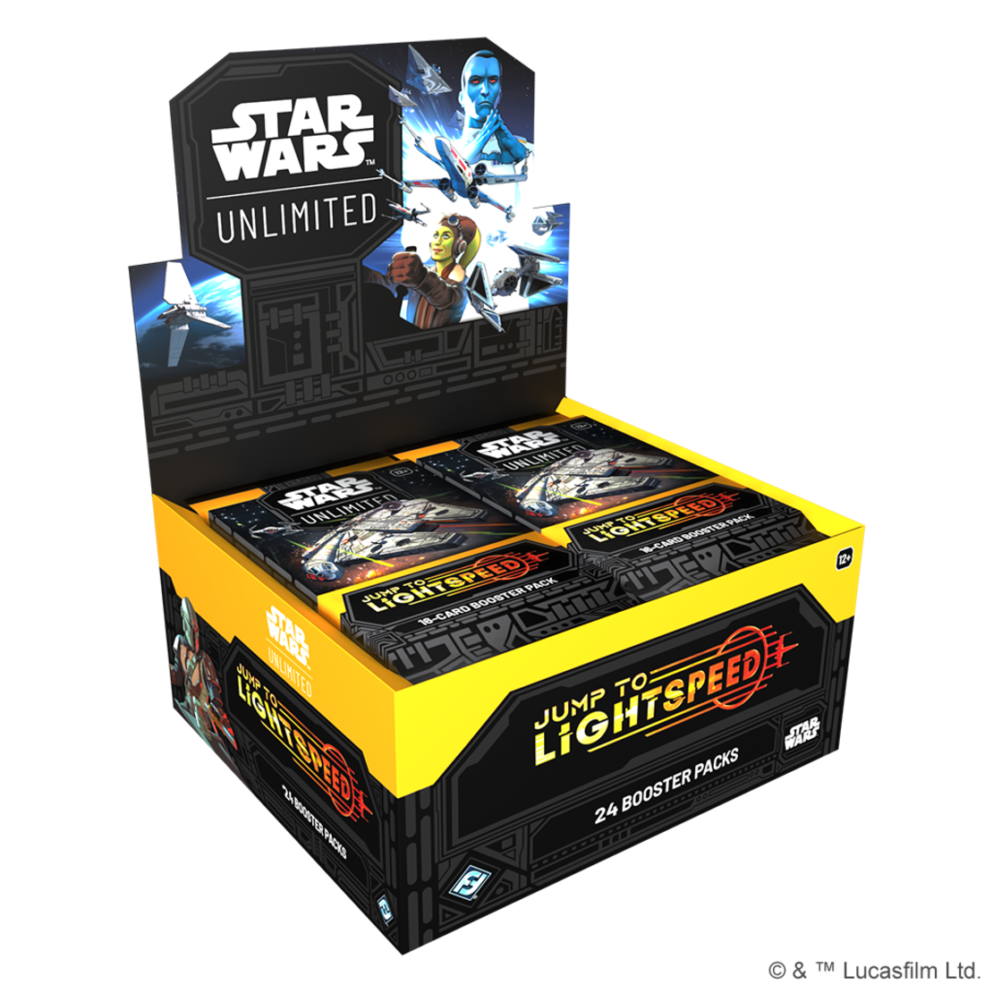 Star Wars Unlimited TCG: Jump to Lightspeed Бустер кутия (24 бустера)