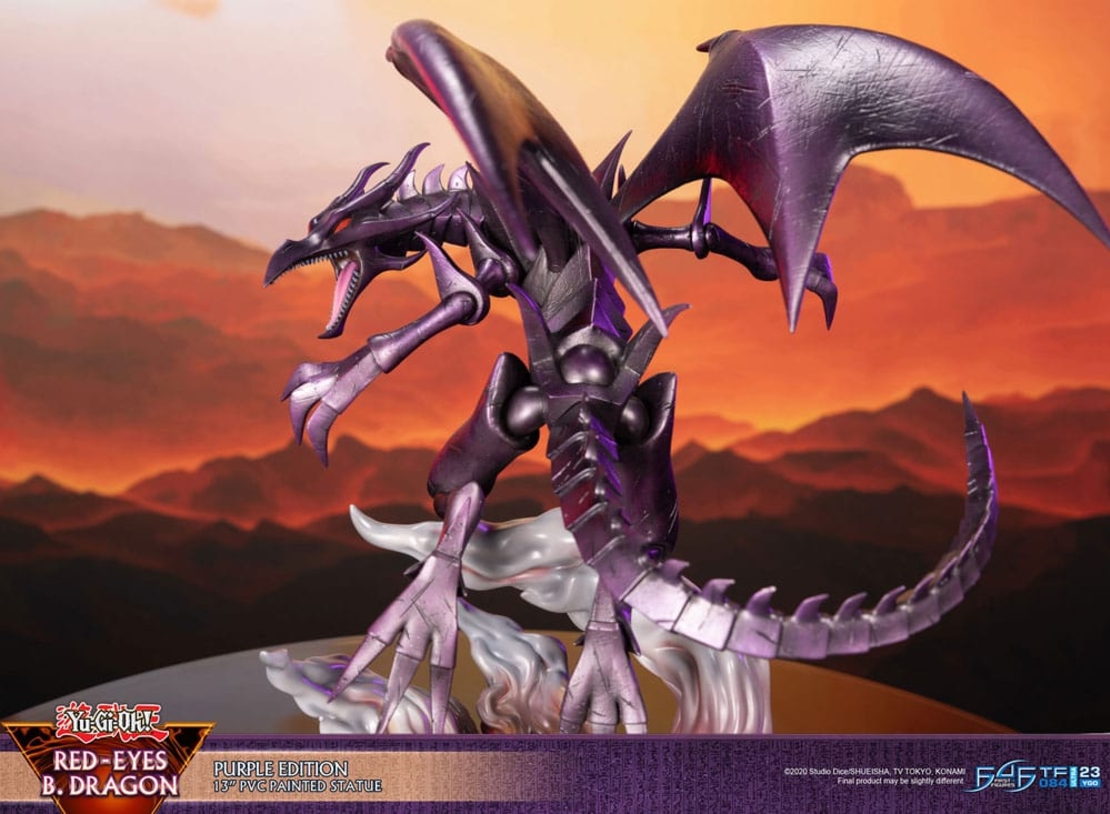 Yu-Gi-Oh - Red-Eyes Dragon (Purple Version) Колекционерска Фигурка