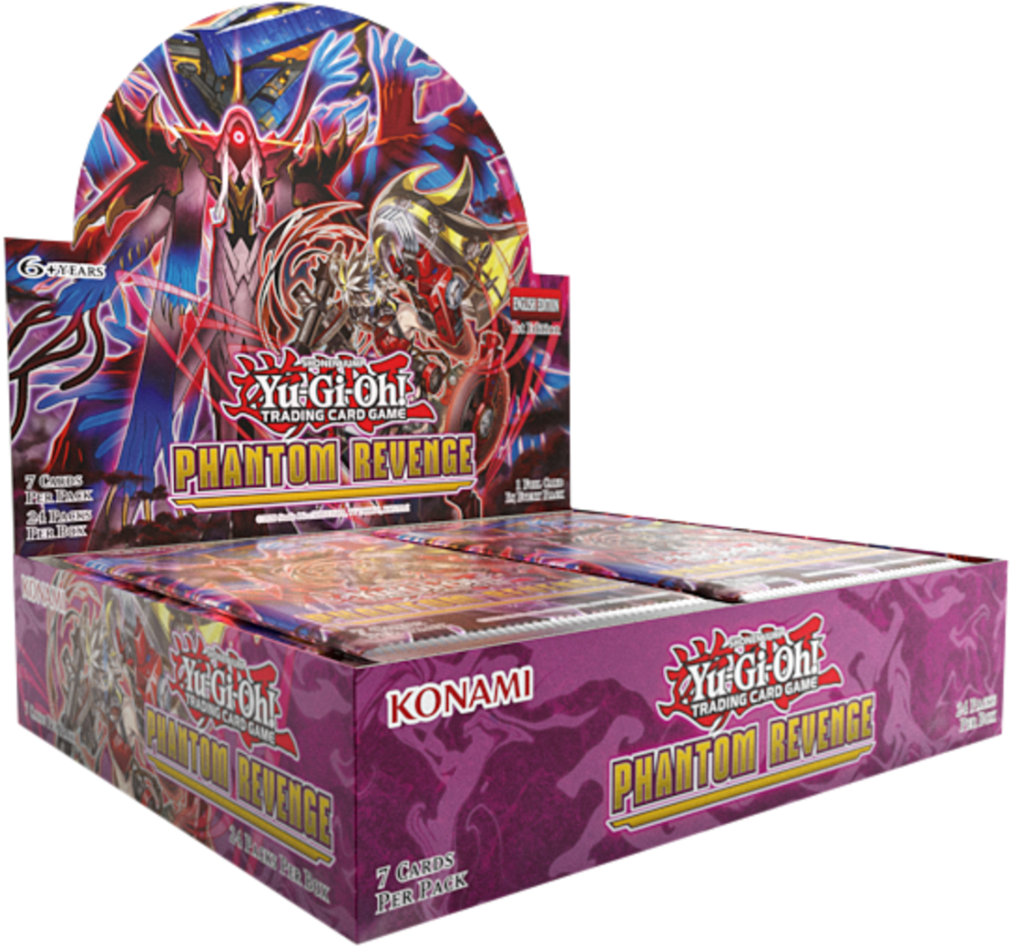 PRE-ORDER: Yu-Gi-Oh! TCG - Phantom Revenge Бустер кутия (24 бустера)
