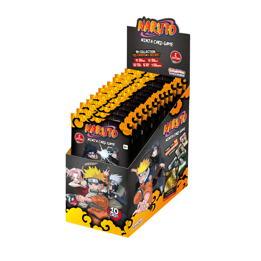 PRE-ORDER: Naruto Mythos TCG - 1st Set Бустер кутия (24 бустера)