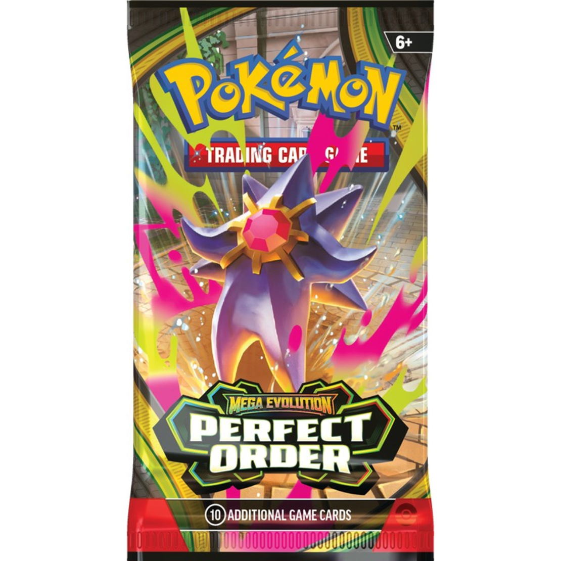 Pokemon TCG: Mega Evolution: Perfect Order Бустер