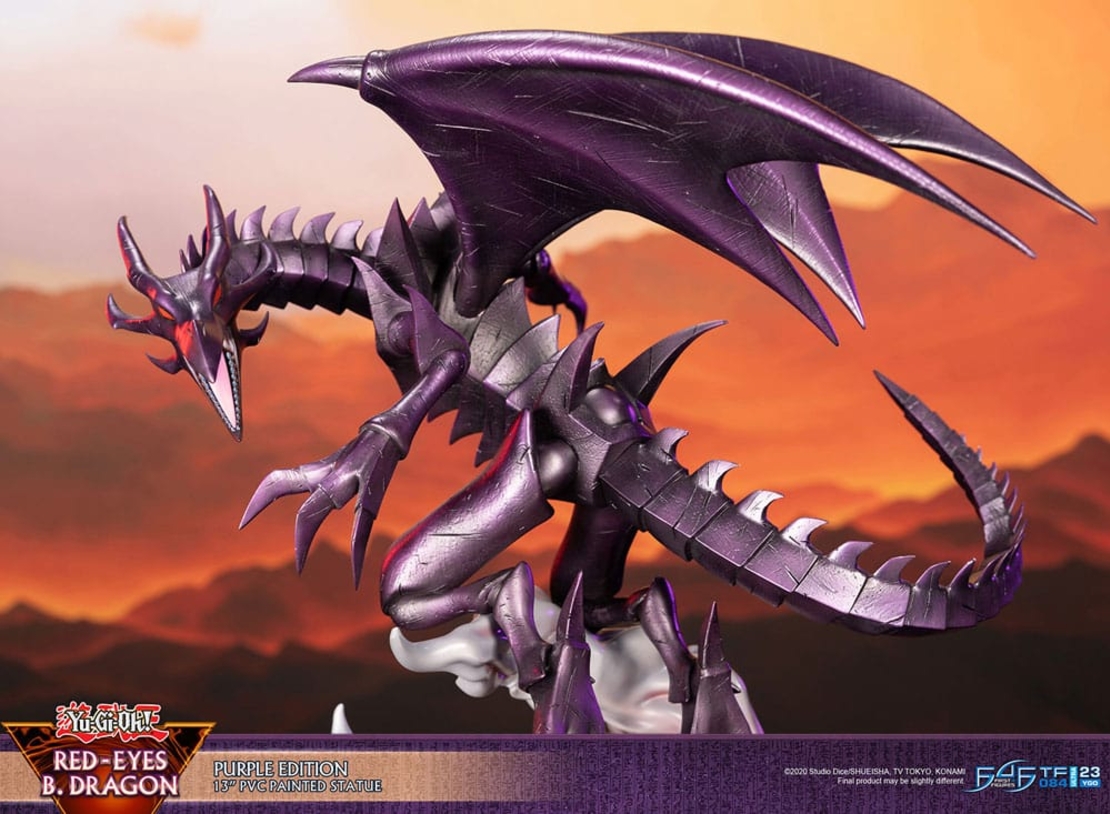 Yu-Gi-Oh - Red-Eyes Dragon (Purple Version) Колекционерска Фигурка