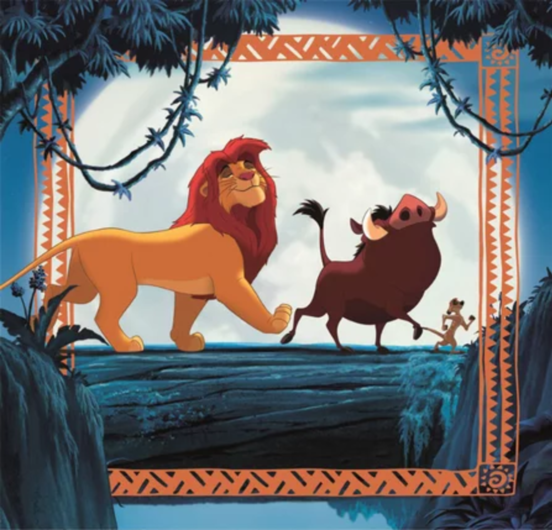 Disney - Цар Лъв (3 пъзела)