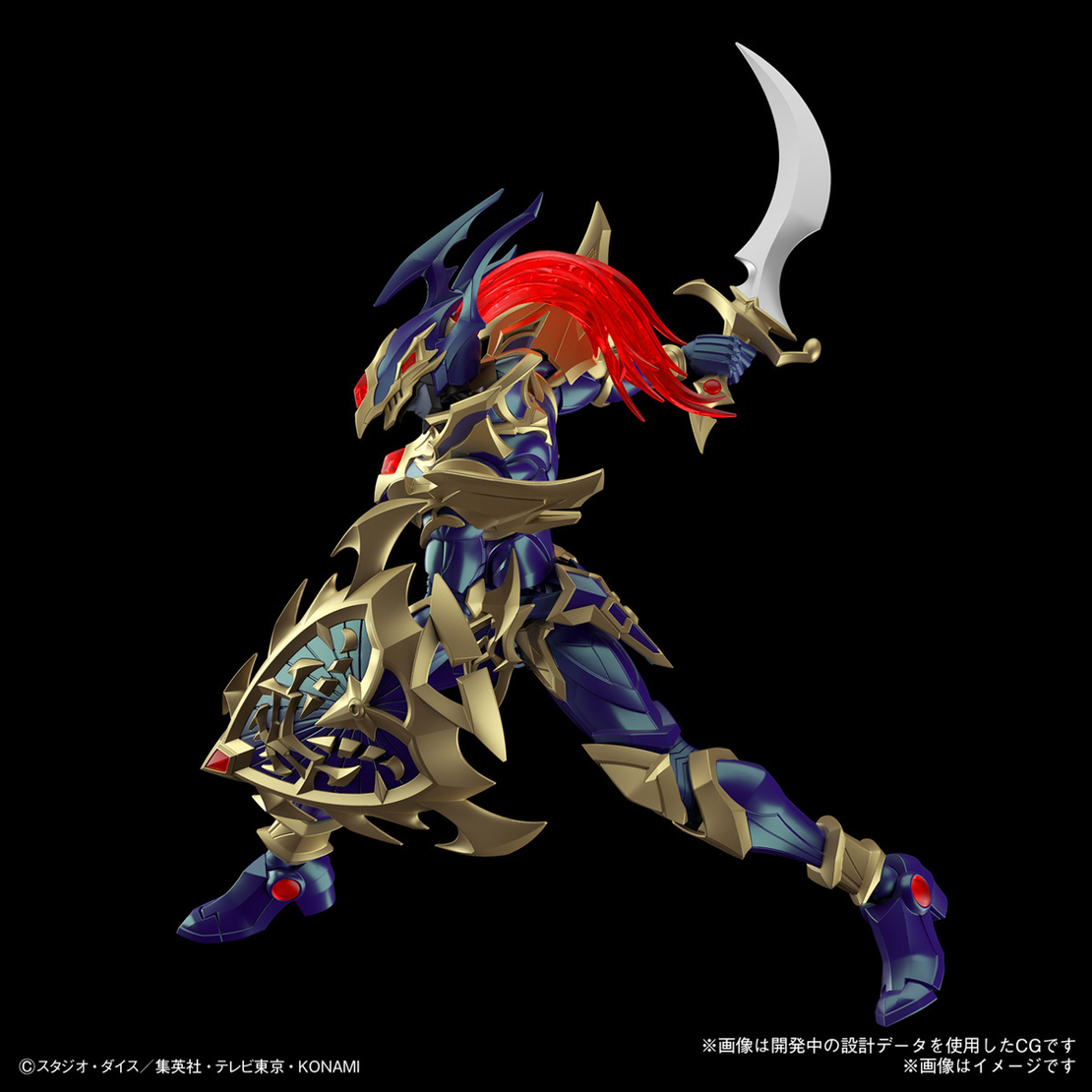 Yu-Gi-Oh Duel Monsters Model Kit - Figure Rise Black Luster Soldier Екшън Фигурка