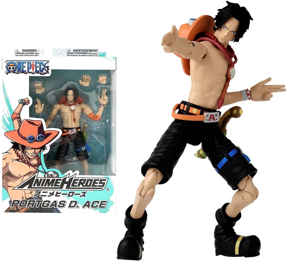 Bandai Anime Heroes - One Piece  - Portgas D.Ace Екшън Фигурка