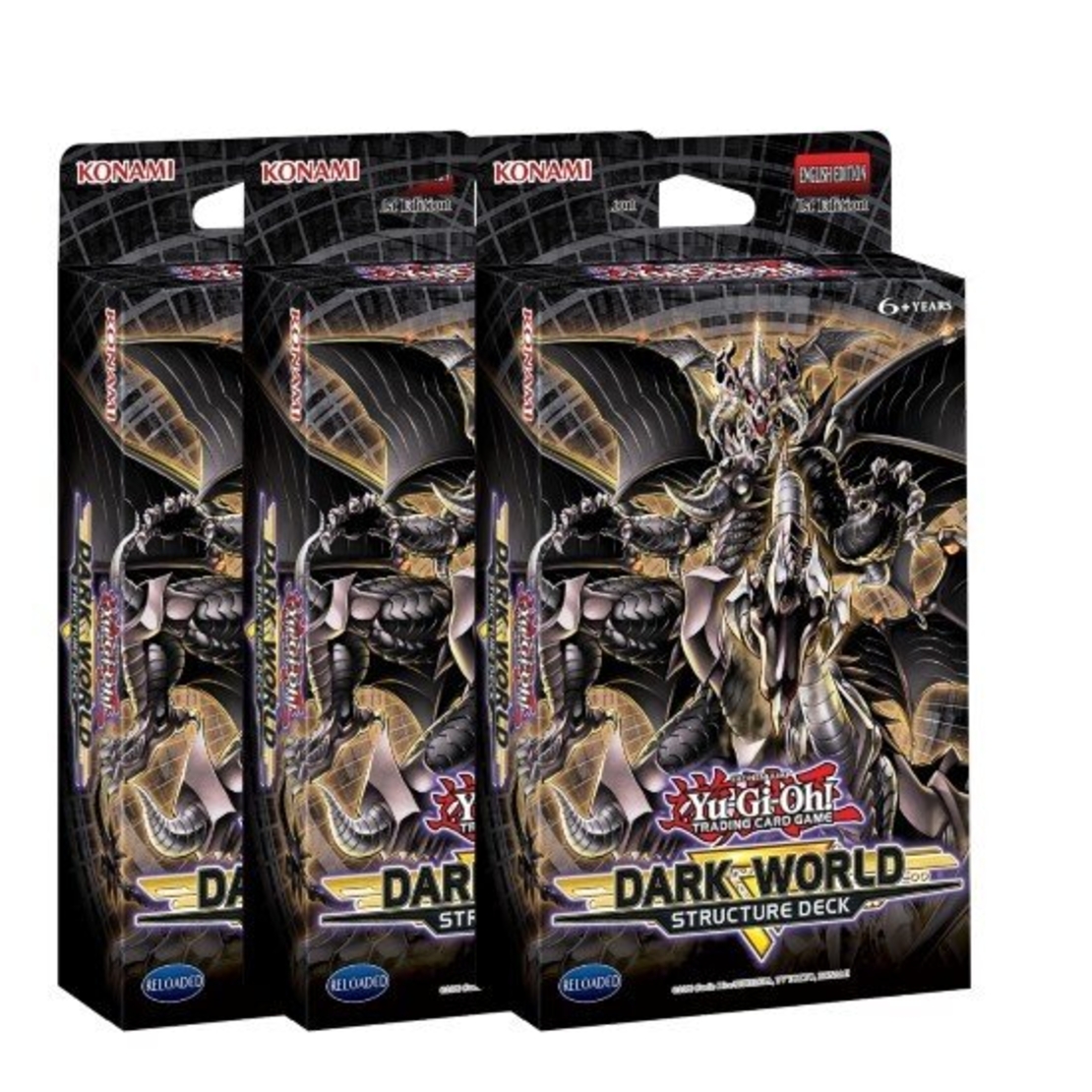 Yu-Gi-Oh TCG Structure Deck Dark World (3 тестета)