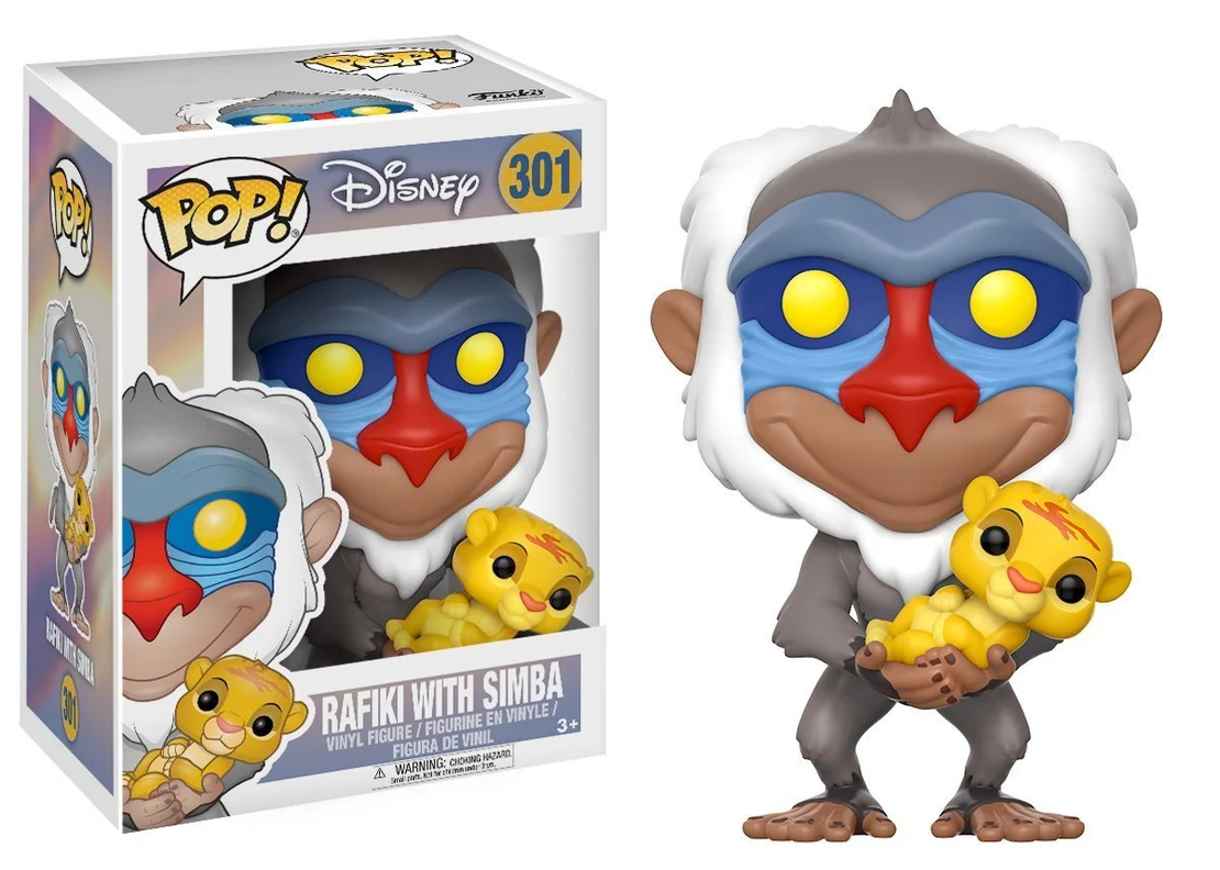 Funko POP Disney Lion King - Rafiki with Simba Фигурка