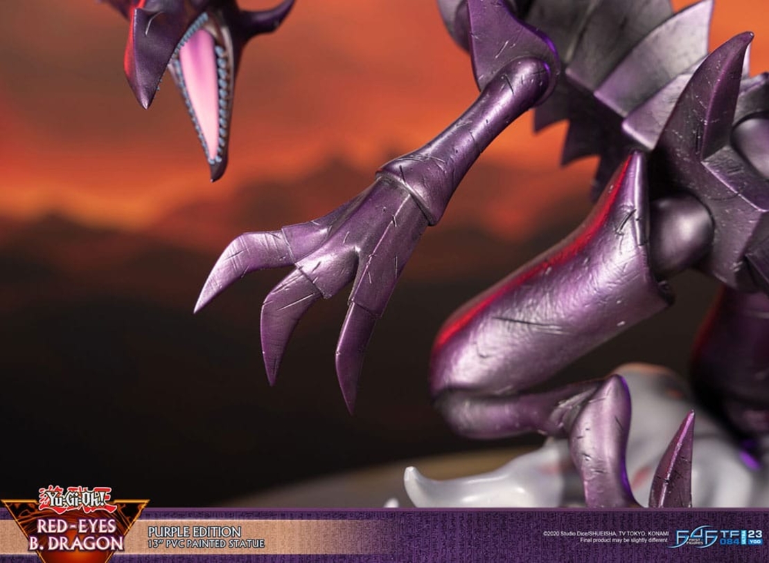 Yu-Gi-Oh - Red-Eyes Dragon (Purple Version) Колекционерска Фигурка