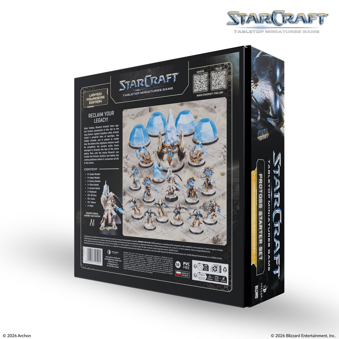 PRE-ORDER: StarCraft TMG: Protoss Starter Set Founders Edition