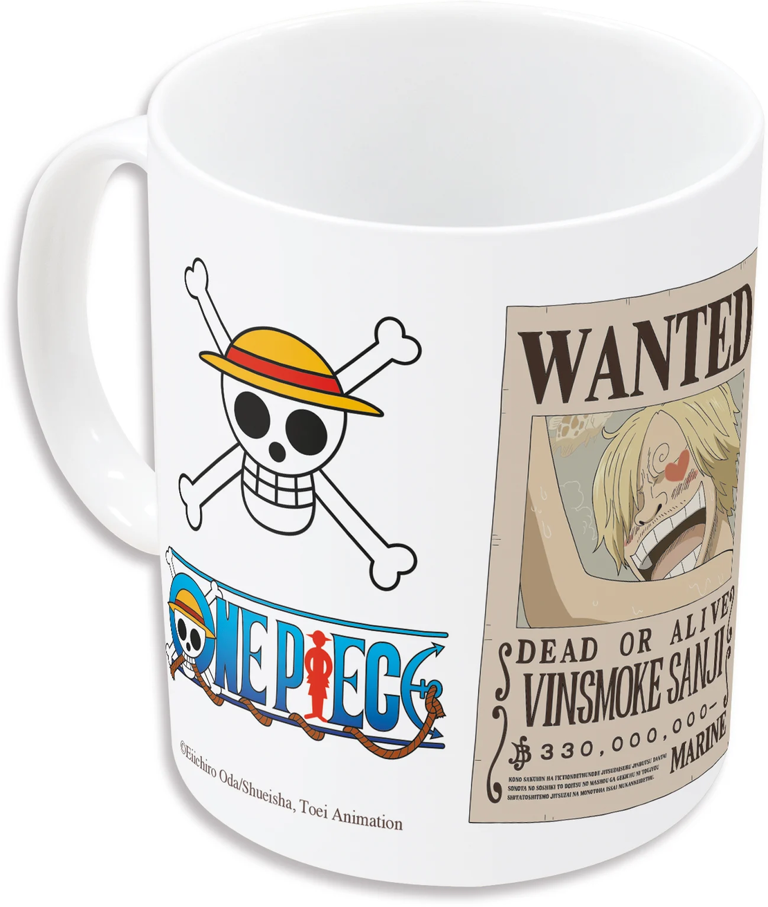 One Piece Керамична Чаша - Wanted